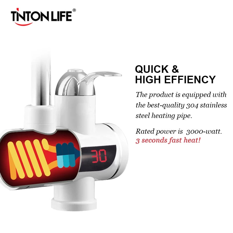 Instant Electric Water Heater Tap